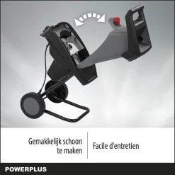 Powerplus POWEG5011 Elektrische Hakselaar Versnipperaar - 2400W - Max. Ø40mm - Incl. Duwstok, Wielen En 50L Opvangzak - Heggen, Bomen En Haag - Tuinonderhoud -Gardena Winkel 1200x1200 1470