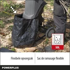 Powerplus POWEG5011 Elektrische Hakselaar Versnipperaar - 2400W - Max. Ø40mm - Incl. Duwstok, Wielen En 50L Opvangzak - Heggen, Bomen En Haag - Tuinonderhoud -Gardena Winkel 1200x1200 1473