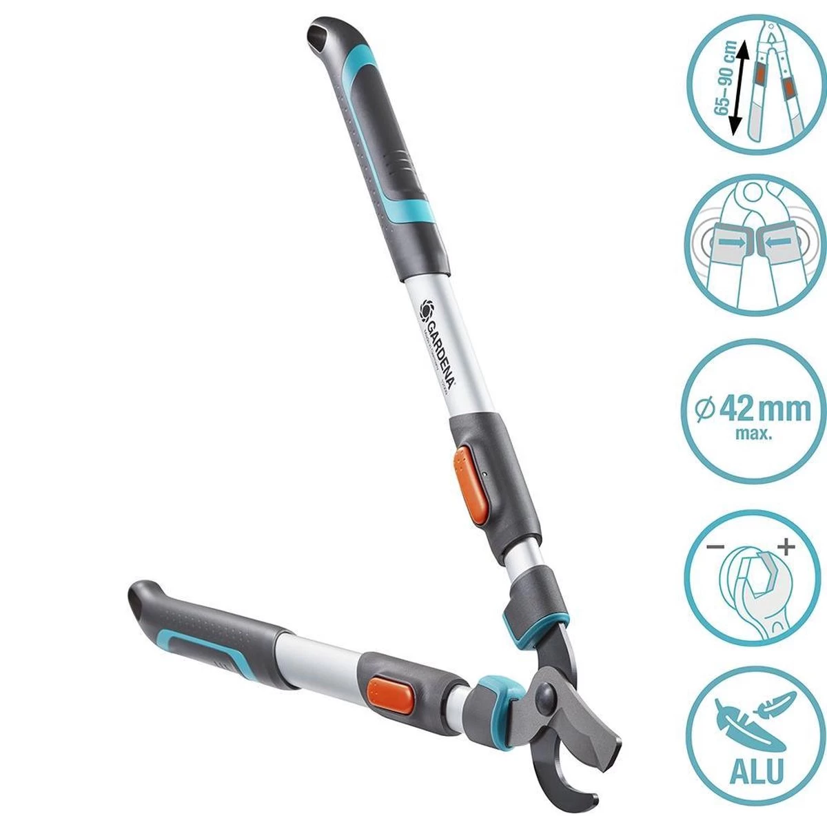 Gardena TeleCut Takkenschaar 650-900 B - Uitschuifbare Armen - Tot Max 90 Cm 2 Gardena TeleCut Takkenschaar 650-900 B - Uitschuifbare Armen - Tot Max 90 Cm - Afbeelding 2