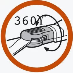 GARDENA Comfort Grasschaar - 360° Draaibaar - Antikleef Coating - Golfsnede -Gardena Winkel 1200x1200 1511