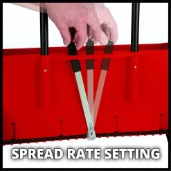 Einhell Strooiwagen GC-SR 12 (12 L - 45 Cm Strooibreedte - Dubbele Duwstang - Kliksluiting Aan Beide Zijden - Verstelhendel - Corrosiebestendige Rol - Behuizing Van Breukvast Kunststof) 12 Einhell Strooiwagen GC-SR 12 (12 L - 45 Cm Strooibreedte - Dubbele Duwstang - Kliksluiting Aan Beide Zijden - Verstelhendel - Corrosiebestendige Rol - Behuizing Van Breukvast Kunststof) -Gardena Winkel 1200x1200 1548