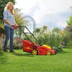 WOLF-Garten A 340 E Elektrische Grasmaaier - 1400 W - 34 Cm Maaibreedte - 30 Liter Opvangbak - Centrale Hoogte-instelling -Gardena Winkel 1200x1200 1569