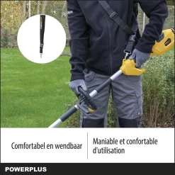 Powerplus POWXG30405 Bosmaaier 2-in-1 - 1000 W - Bosmaaier & Grastrimmer -Gardena Winkel 1200x1200 1588