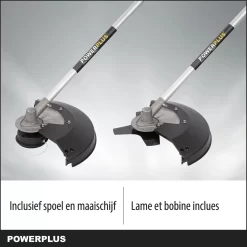 Powerplus POWXG30405 Bosmaaier 2-in-1 - 1000 W - Bosmaaier & Grastrimmer -Gardena Winkel 1200x1200 1589