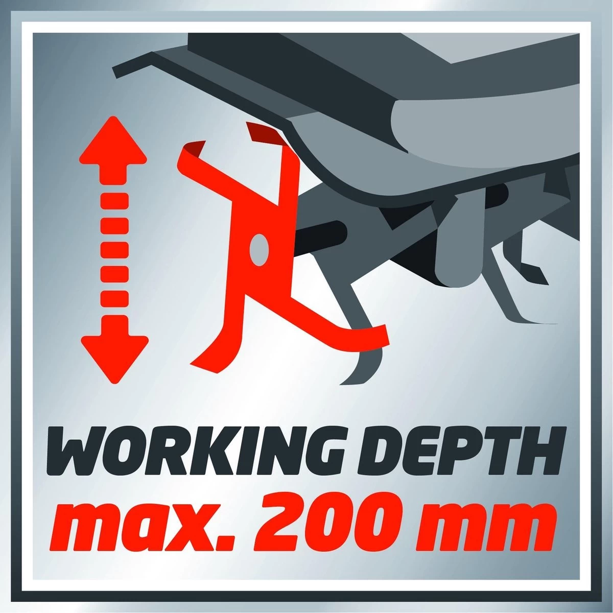 Einhell Accu Grondfrees GE-CR 30 Li-Solo Power X-Change (Li-Ion - 36 V - 30 Cm Werkbreedte - 20 Cm Werkdiepte - Robuuste Hakmessen - 2-punts Veiligheidsschakelaar - Zonder Accu En Lader) 19 Einhell Accu Grondfrees GE-CR 30 Li-Solo Power X-Change (Li-Ion - 36 V - 30 Cm Werkbreedte - 20 Cm Werkdiepte - Robuuste Hakmessen - 2-punts Veiligheidsschakelaar - Zonder Accu En Lader) - Afbeelding 19