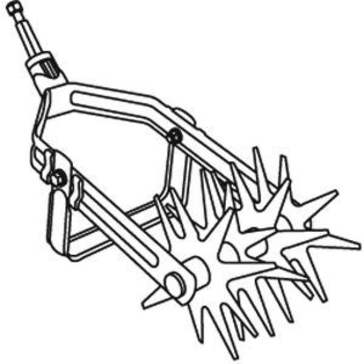 GARDENA Combisystem - Sterfrees Met Wiedmes 6 GARDENA Combisystem - Sterfrees Met Wiedmes - Afbeelding 6