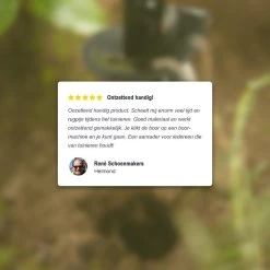 Merkloos Grondboor Voor Planten - 25 CM - Palenboor - Moestuin - Bollenplanter - Zwart -Gardena Winkel 1200x1200 1651