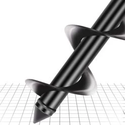 Merkloos Grondboor - Grondboor Voor Boormachine - Bollenplanter - Palenboor - Boor - Tuin - 60 Cm - 8 CM -Gardena Winkel 1200x1200 1652