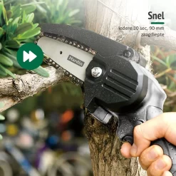 Mardin Mini Kettingzaag - Snoeizaag - Kettingzaag - Kettingzaag Electrisch Met 2 Accu - Inclusief Koffer - 1 Extra Accu - Grijs -Gardena Winkel 1200x1200 1663