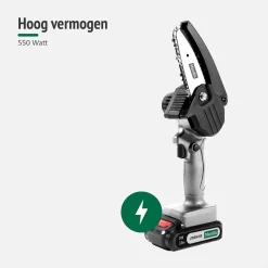 Mardin Mini Kettingzaag - Snoeizaag - Kettingzaag - Kettingzaag Electrisch Met 2 Accu - Inclusief Koffer - 1 Extra Accu - Grijs -Gardena Winkel 1200x1200 1666