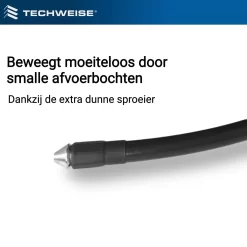 Techweise - Rioolslang Voor Kärcher K2 T/m K7 - 15M - Met Voorwaartse Hogedruksproeiers -Gardena Winkel 1200x1200 1713