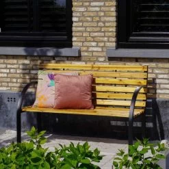Dutcc 41142 - Tuinbank - Woodstock - 120 Cm – Zwart -Gardena Winkel 1200x1200 179