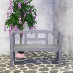 SenS-Line Friesen Tuinbank - Hout - Grijs -Gardena Winkel 1200x1200 181