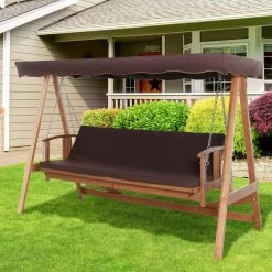 Outsunny Hollywoodschommel Hout Tuinschommel Schommelbank Ligfunctie 3 Personen 84A-185 13 Outsunny Hollywoodschommel Hout Tuinschommel Schommelbank Ligfunctie 3 Personen 84A-185 -Gardena Winkel 1200x1200 204