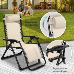 Sens Design Tuinstoel - Ligstoel Tuin - Beige 9 Sens Design Tuinstoel - Ligstoel Tuin - Beige -Gardena Winkel 1200x1200 207