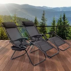 LifeGoods Opvouwbare Tuinstoelen - Verstelbaar Zonnescherm - 2 Stuks - 30°-90° Verstelbaar - Metaal - Zwart 18 LifeGoods Opvouwbare Tuinstoelen - Verstelbaar Zonnescherm - 2 Stuks - 30°-90° Verstelbaar - Metaal - Zwart -Gardena Winkel 1200x1200 229