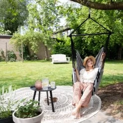 Vita5 XXL Hangstoel | Binnen&Buiten Hangnest | Incl. 2 Kussens En Boekenvak | Volwassenen&Kinderen | Hangmatstoel Tot 225kg | Grijs 21 Vita5 XXL Hangstoel | Binnen&Buiten Hangnest | Incl. 2 Kussens En Boekenvak | Volwassenen&Kinderen | Hangmatstoel Tot 225kg | Grijs -Gardena Winkel 1200x1200 246