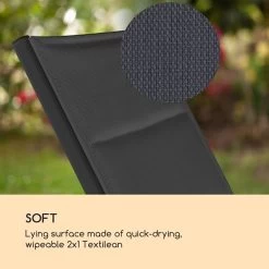 Blumfeldt Limala Tuinstoel - Ligstoel - Relaxstoel - Rugleuning In 6 Standen Verstelbaar - 2 Vielen - Draagkracht: Max. 150 Kg -Gardena Winkel 1200x1200 289