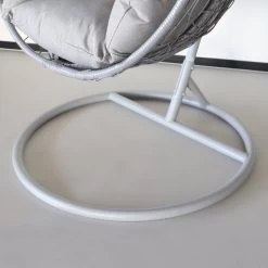 Egg Hangstoel Roundabout Grijs -Gardena Winkel 1200x1200 365