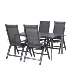 Hartman Aruba Aluminium Tuinstoel - Antraciet Verstelbaar -Gardena Winkel 1200x1200 377