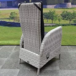 Menorca Dining Tuinstoel Verstelbaar Wit Grijs -Gardena Winkel 1200x1200 391