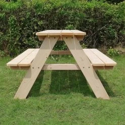 MaxxGarden Kinder Picknicktafel - 90x79x50cm - Hout 14 MaxxGarden Kinder Picknicktafel - 90x79x50cm - Hout -Gardena Winkel 1200x1200 467