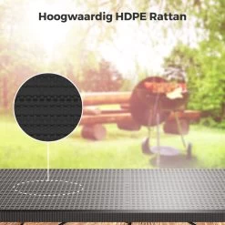 LifeGoods Klaptafel - Inklapbaar - 180 Cm - 6 Tot 8 Personen - Zwart 17 LifeGoods Klaptafel - Inklapbaar - 180 Cm - 6 Tot 8 Personen - Zwart -Gardena Winkel 1200x1200 492