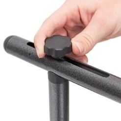 Relaxdays Balkontafel Inklapbaar, Balkon Tafel Rotan, Hangtafel Reling - Zwart -Gardena Winkel 1200x1200 561