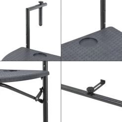 Balkontafel Cicala Inklapbaar 83,5x60x64 Cm Donkergrijs 13 Balkontafel Cicala Inklapbaar 83,5x60x64 Cm Donkergrijs -Gardena Winkel 1200x1200 570