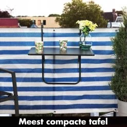 Balkontafel Inklapbaar – Zwart – 60 X 60 X 70 Cm – Hout Balkontafeltje Hangend Balkonbar Balkontafels Opklapbaar Hangtafel Balcony Table – Ophangbaar Voor Aan Het Balkon – Vouwtafel Wandtafel Inklapbare Tafel – Bijzettafel – Buiten Tafeltje Klaptafel -Gardena Winkel 1200x1200 576