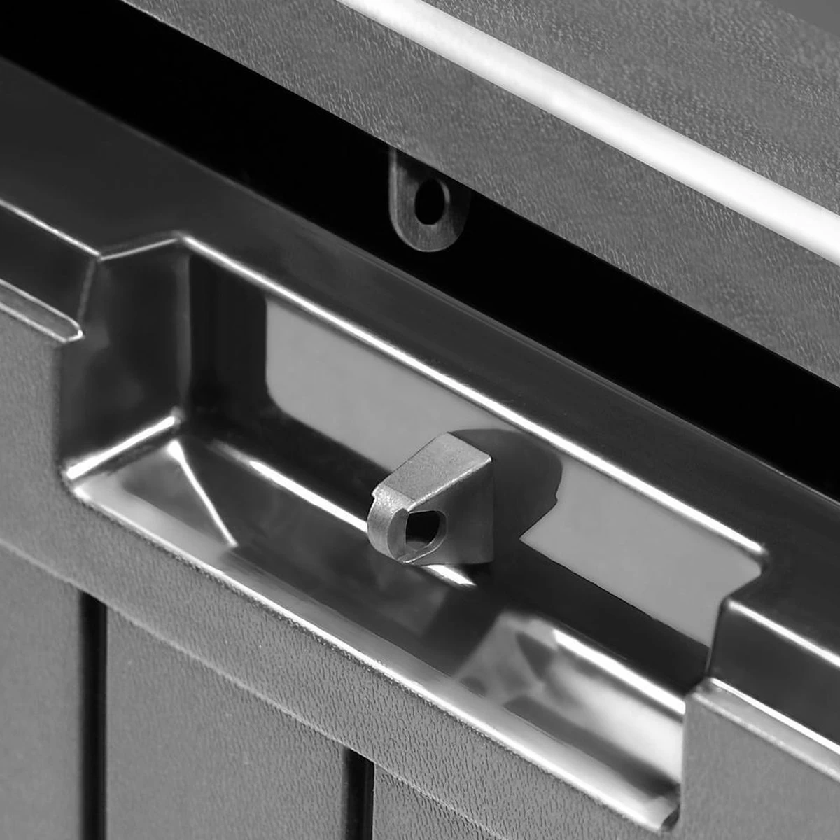 Prosperplast Opbergbox Met Deksel – Waterdicht Wielen 290 L -Antraciet 4 Prosperplast Opbergbox Met Deksel – Waterdicht Wielen 290 L -Antraciet - Afbeelding 4