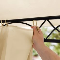 Tuinpaviljoen 3x3 M Waterdicht Paviljoen Met 4 Zijwanden Tuintent Ca. 180 G/m² Dakzeil In Crème Partytent 16 Tuinpaviljoen 3x3 M Waterdicht Paviljoen Met 4 Zijwanden Tuintent Ca. 180 G/m² Dakzeil In Crème Partytent -Gardena Winkel 1200x1200 639