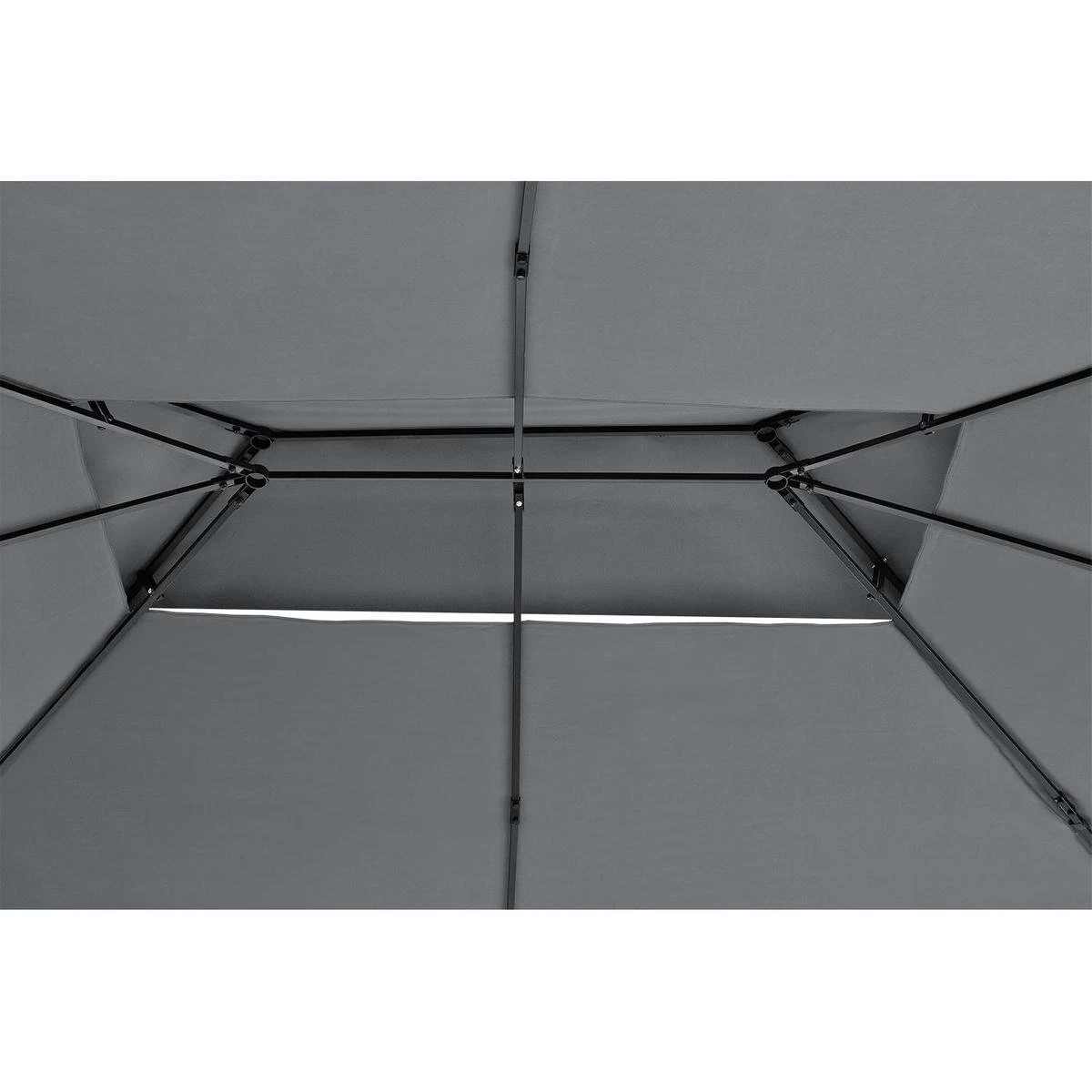 Paviljoen / Partytent - 3 X 4 Meter - Antraciet 4 Paviljoen / Partytent - 3 X 4 Meter - Antraciet - Afbeelding 4