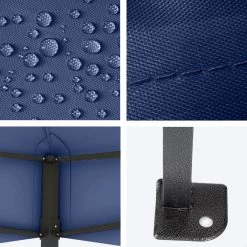 LifeGoods Partytent - 3x4.5 M - Zijwanden - Easy Up - Opvouwbaar - Waterdicht - Draagtas Met Wieltjes - Donkerblauw 12 LifeGoods Partytent - 3x4.5 M - Zijwanden - Easy Up - Opvouwbaar - Waterdicht - Draagtas Met Wieltjes - Donkerblauw -Gardena Winkel 1200x1200 699