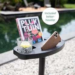 Vita5 Hangmat Met Standaard – 2 Persoons – Incl. Bekerhouder – 205kg Draaggewicht – Blauw/Wit/Bruin -Gardena Winkel 1200x1200 7