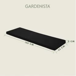 Gardenista Tuinbank Kussen - Bank Meubilair Buiten 2-zitter ZitKussen - Bankkussen Voor Tuin - Zitkussen Voor Tuinbank - Zachte En Lichtgewicht Waterbestendig Materiaal -Gardena Winkel 1200x1200 768