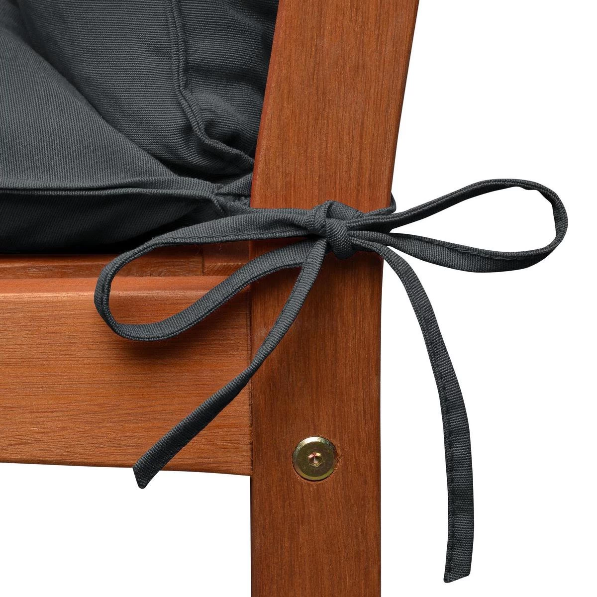 Beautissu Tuinbank Kussen Flair BR - Kussens Voor Tuinmeubelen 120 X 50 X 50 Cm Grafiet Grijs - Zitkussen En Rugkussen 4 Beautissu Tuinbank Kussen Flair BR - Kussens Voor Tuinmeubelen 120 X 50 X 50 Cm Grafiet Grijs - Zitkussen En Rugkussen - Afbeelding 4