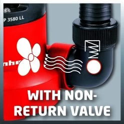 Einhell Dompelpomp GC-SP 3580 LL (350 W - 8000 L/h - 1 Mm Restwater - Traploos Instelbare Vlotterschakelaar - Geïntegreerd Terugslagventiel - Draaghandvat - Kabelopwikkeling - Mechanische Afdichting) 21 Einhell Dompelpomp GC-SP 3580 LL (350 W - 8000 L/h - 1 Mm Restwater - Traploos Instelbare Vlotterschakelaar - Geïntegreerd Terugslagventiel - Draaghandvat - Kabelopwikkeling - Mechanische Afdichting) -Gardena Winkel 1200x1200 851