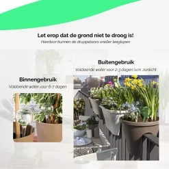 HGMD Waterdruppelaar Set Van 8 Stuks Voor Planten Transparant - Blauw - Waterdruppelaar Voor Kamerplanten – Waterbol - Waterdruppelaar Voor Planten - Watergeefsysteem -Gardena Winkel 1200x1200 915