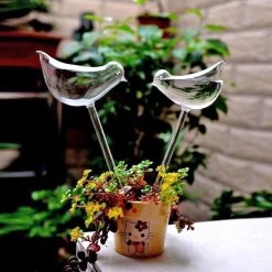 Planten Watergever Glazen Vogel (set Van 2) 6 Planten Watergever Glazen Vogel (set Van 2) -Gardena Winkel 1200x1200 927