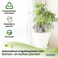 Waterdruppelaar Voor Planten - Irrigatiesysteem- Waterbol - Druppelsysteem - Watergeefsysteem Voor Kamerplanten - Plantenwatergever -6 Stuks - Transparant -Gardena Winkel 1200x1200 935