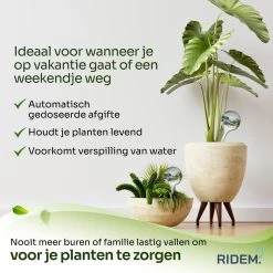 Waterdruppelaar Voor Planten - Irrigatiesysteem- Waterbol - Druppelsysteem - Watergeefsysteem Voor Kamerplanten - Plantenwatergever -6 Stuks - Transparant -Gardena Winkel 1200x1200 936
