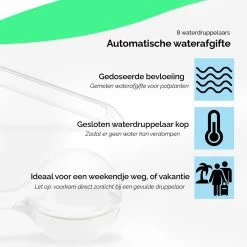 Waterdruppelaar Set Van 8 Stuks Voor Planten Transparant - Waterdruppelaar Voor Kamerplanten – Waterbol - Waterdruppelaar Voor Planten - Watergeefsysteem 8 Waterdruppelaar Set Van 8 Stuks Voor Planten Transparant - Waterdruppelaar Voor Kamerplanten – Waterbol - Waterdruppelaar Voor Planten - Watergeefsysteem -Gardena Winkel 1200x1200 944