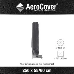 AeroCover Parasolhoes - Zweef Parasols - Grijs - 250x55 Cm (HxB) -Gardena Winkel 1200x1200 95