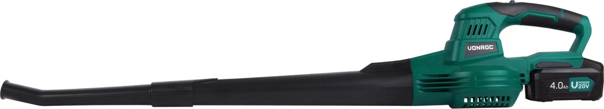 VONROC Accu Bladblazer – VPower 20V – 2 Standen – Max. Blaassnelheid 190km/u – Incl. 4.0Ah Accu En Sneloplader 5 VONROC Accu Bladblazer – VPower 20V – 2 Standen – Max. Blaassnelheid 190km/u – Incl. 4.0Ah Accu En Sneloplader - Afbeelding 5