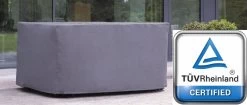 Weersbestendige Beschermhoes Tuinset (S) | 165 X 135 X 95 Cm | Premium | Waterproof | TÜV Rheinland Gecertificeerd | Hoes Voor Tuin | Waterdicht | Solution Dyed (verkleuring Onmogelijk) | Grijs / Antraciet -Gardena Winkel 1200x511 1