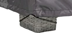 AeroCover Loungesethoes 220x220x90xH70 Cm - Antraciet -Gardena Winkel 1200x561