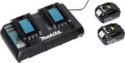 Makita - DLM432PT2 - 2x 18V - Accu - Grasmaaier - Set - 2x 5.0 Ah - Duolader -Gardena Winkel 1200x609 2