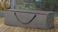 Opbergtas Voor Tuinmeubelkussens - 200 X 75 X 60 Cm (4 – 6 Lounge- Tuinkussens) - Grijs / Antraciet -Gardena Winkel 1200x669