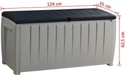 Keter Novel Opbergbox - 340L - 124x55x62.5cm - Grijs 23 Keter Novel Opbergbox - 340L - 124x55x62.5cm - Grijs -Gardena Winkel 1200x718 1